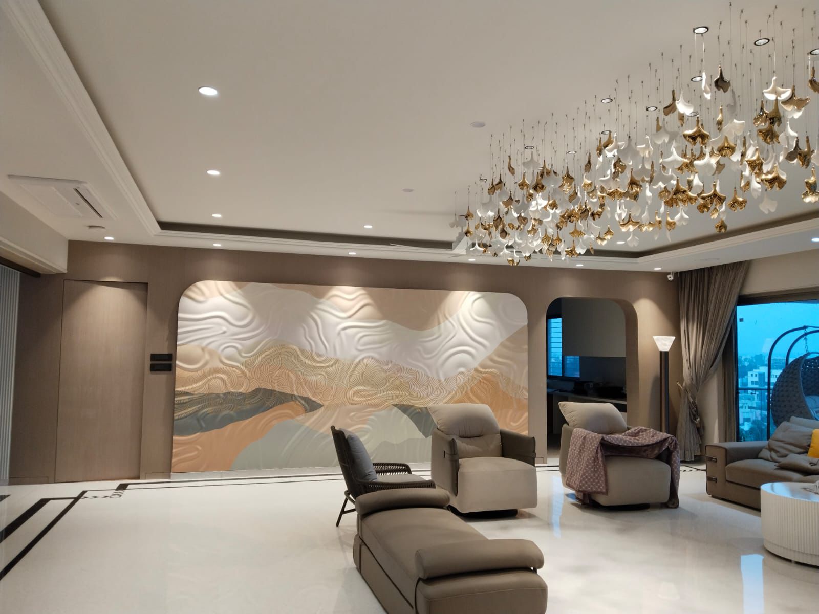 Koregaon Park — Duplex Living Room by InterioArty